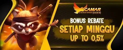 Bonus Rebate Slot Harian 0.5% promotion banner